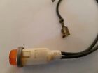 Indicator Lites 14v Amber Orange Neon Panel Mount Indicator Light Lamp