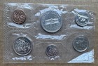 6 Piece Canada 1973 Prooflike Mint Set Cent 5 Cents 10 Cents 25 Cent 50 Cents  1