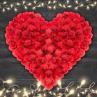 4500 Pack Dark Red Rose Petals artificial Roses Flower Petals For 