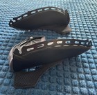 Shoei Rf-1400 Helmet Cheek Pads 35mm Oem Replacement     Black