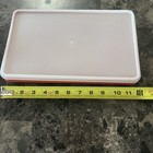 Tupperware 794-7 Bacon Deli Meat Keeper Container Paprika Sheer Lid Vintage
