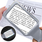 Rechargeable 6x Led Magnifying Glass For Reading Fine Print   Low Vision Seniors
