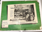 Soldier Of Fortune Clark Gable Susan Hayward Exhibitor s Campaign Book