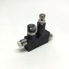 Pisco Rvum1 4-1 4 Pressure Regulator Gauge Union Push-in Fittings   1 4  113psi