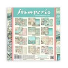 Stamperia Wonderland  8x8 Paper Pad 10 Double Sided Sheets Sbbs109