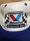 Vintage Valvoline Hat Cap Snap Back White Racing Performance Nascar 90s Men