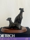 Vintage Art Deco Dog Figurines Of Greyhounds Or Whippets