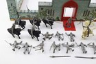 Vtg 50 s Louis Marx 6053 Vikings   Knights Castle Playset Tin Lithograph Sears
