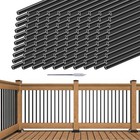 101 Pack Deck Balusters Metal Deck Spindles 26  X 3 4  Aluminum Alloy Railing