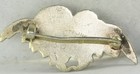 Victorian Antique Sterling Silver Twin Cherub Angel Pin