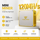 Lucky Miner Lg07pro 120mh s Scrypt Miner Ltc Doge Quiet Home Desktop Mining Mach