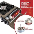 Gasone  Butane Fuel Canisters For Portable Camping Stoves gas Burners  Pack Of 2