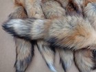 1 Large Tanned Red Fox Tails fur crafts real Fur Tails harley Parts purse
