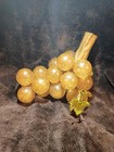 Vintage Mid Century Modern Gold Glitter Lucite Grap Cluster