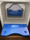Step 2 Lego Duplo Table Blue Green Building Block Table With Storage Cracked Top