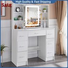 Mirrored Dressing Makeup Table Bedroom Vanity Desk   Livingroom Console Table
