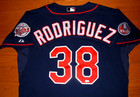 Minnesota Twins Luis Rodriguez Game Used Worn 2007 Jersey W herb Patch  padres 