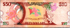 Guyana 50 Dollars 2016 Cvf Pick-41