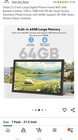 Uhale 21 5 Inch Large Digital Picture Frame Wifi With Remote 64 Gb Free Ship