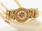 Vintage 1940 s Wwii Era Sweetheart Expansion Stretch Bracelet W Rhinestones Acme
