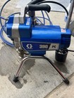 Graco 390 Pc Airless Sprayer Ac Material Flow Control W spray Gun   Hoses