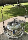 Antique Standard Silver Quadruple Plate Swing Dome Butter Dish 11 5    C1894-1912