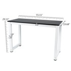 55 1    Computer Pc Desk Writing Study Gaming Table Workstation Home Furniture New