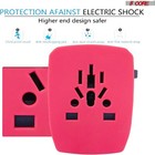 5 Core Universal Travel Adapter 4usb International European Power Plug Adaptor