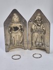 Antique Small Santa Claus Chocolate Mold Late 19th Early 20th Century