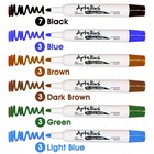 40 Pack Of Dry Erase Markers  12 Assorted Colors W  7 Extra Black 