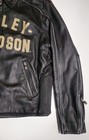 Harley Davidson Men s 100th Anniversary  Motorcycle Black Leather Jacket Xl