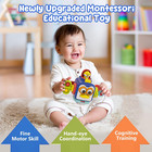 Montessori Toys For 1 Year Old  Sensory Toys For Toddlers 1-3  Travel Activities
