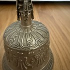 Vintage Tibet Buddhist Meditation Brass Bell  vajra Bell  6-inches