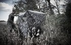 Care Taker Kick Out Pop-up Ground Blind Premium Hunting Blind Mossy Oak Break-up
