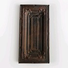 Antique 1890s Large Pressed Tin Original Ceiling Tile Fleur-de-lis Panel Salvage