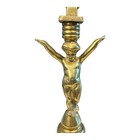 Vintage Brass Balance Scale Medium Angel Scales Of Justice 10   