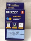New Brady M21-375-595-wt Label 0 375 In X 21ft Black On White Cartridge  eh1 