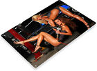 Tin Sign Auto Mechanics Metal D  cor Wall Art Pin-up Garage Shop Bar A226