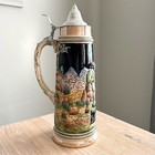 Vintage Large 2 Liter German Beer Stein Made In Western Germany By Egon Bay
