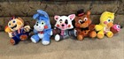 Five Nights At Freddy   s Fnaf 2 Plush Jazwares 8  Gitd Complete Set Of 5  box Nwt