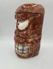 Rare Vtg Stockton Ca Islander Restaurant   Bar  smiley  Two-piece Tiki Mug W lid