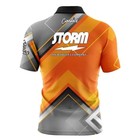 Storm Orange Veneer Fast Track Coolwick Bowling Jersey Size S-5xl
