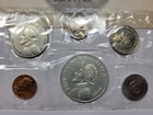 1968 Panama Silver Proof Set 6 Coins In Ogp Envelope Nice High Grade  ov179