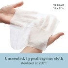Rael Organic Cotton Feminine And Body Wipes  Individually Wrapped  40 Count 