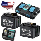 18v 12 0ah Battery For Makita 18 Volt Lxt Lithium-ion Bl1860 Bl1850 Or Charger