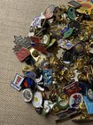 Lot Of 200 Miscellaneous Lapel Pins    read Scrappy