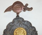 1907 Montana Masonic Shriners Pin And Badge  L A California Convention
