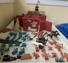 1960   s Vintage Marx Fort Apache Playset 3681 