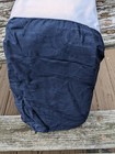 Rare Ralph Lauren Doncaster Navy Blue Paisley Cal King Bed Skirt New