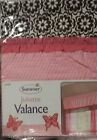 Summer Juliette Window Valance Nursery Curtains For Baby s Room 48   x14   
